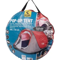 Froyak Pop-Up Tent Blauw,Rood Discount