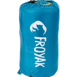 Froyak Slaapzak 1-Persoons Blauw,Zwart Discount
