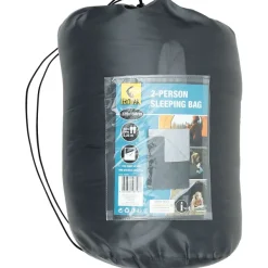 Froyak Tweepersoons Slaapzak Grijs,Groen