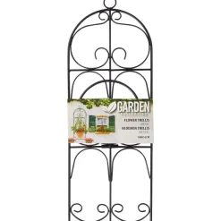 Merk Garden Collection Bloempothouder Zwart Hot