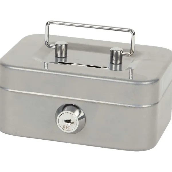 Office Essentials Geldkist Blauw,Grijs,Roze,Zwart