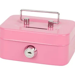 Office Essentials Geldkist Blauw,Grijs,Roze,Zwart