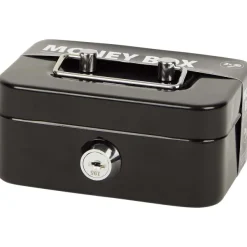 Office Essentials Geldkist Blauw,Grijs,Roze,Zwart