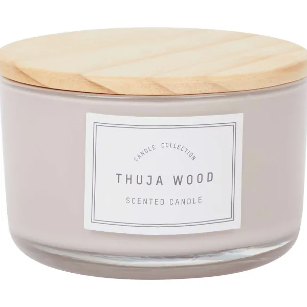 Candra Geurkaars In Glas Grijs,Groen,Wit Clearance