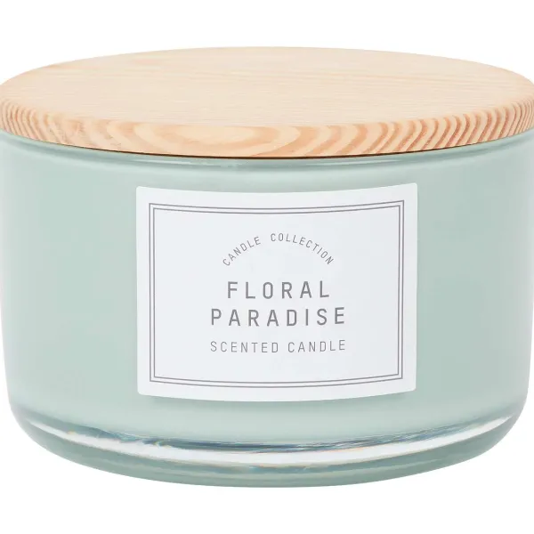 Candra Geurkaars In Glas Grijs,Groen,Wit Clearance