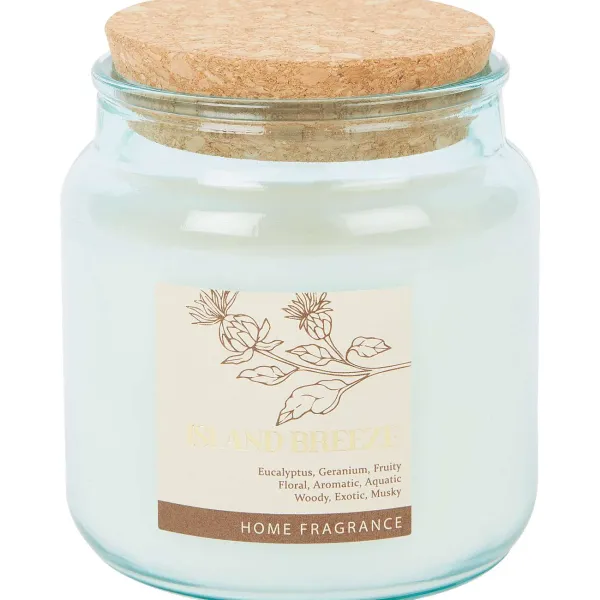 Candra Geurkaars In Glas Blauw,Groen,Transparant Hot