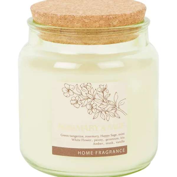 Candra Geurkaars In Glas Blauw,Groen,Transparant Hot