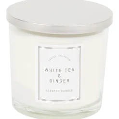 Candra Geurkaars In Glas Wit Hot