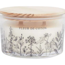 Candra Geurkaars Met Houten Lont Wit Best