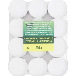 Merk Geurtheelichten Citronella Geel,Wit New
