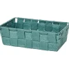 Merk Gevlochten Mandje Blauw,Grijs,Groen,Zwart Outlet