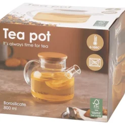 Rösle Glazen Theepot Transparant Clearance