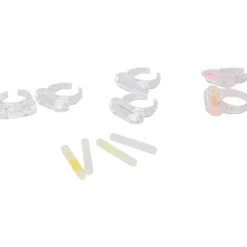 Merk Glow In The Dark-Ringen Meerkleurig New