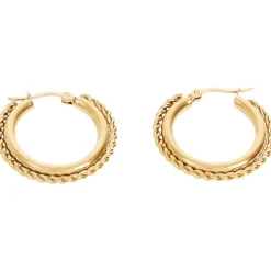 Merk Gold Plated Oorbellen Goud Sale