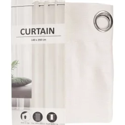 C&C Gordijn Grijs,Wit Outlet