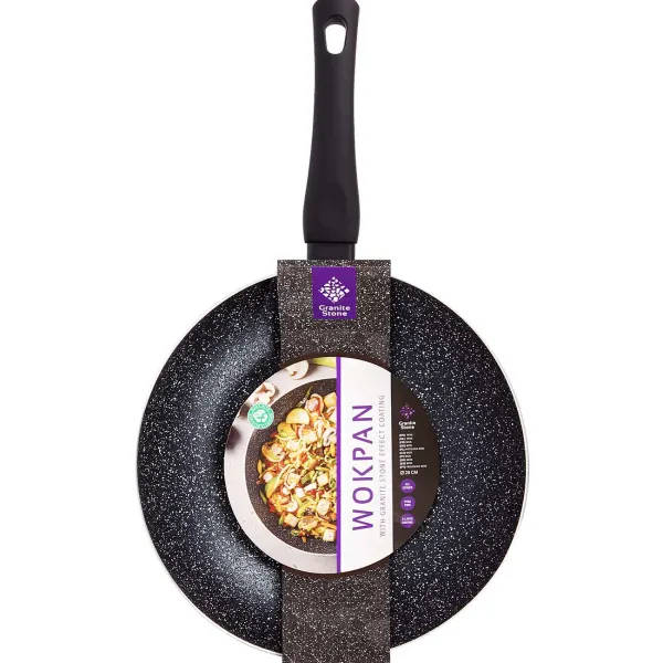 Tomado Granite Stone Wokpan Zwart Sale
