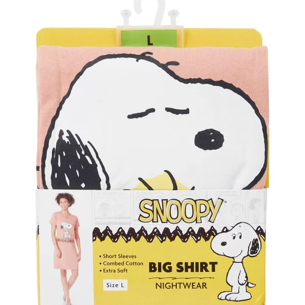 SuperTrash Groot Slaapshirt Zwart,Grijs,Roze,Print Discount