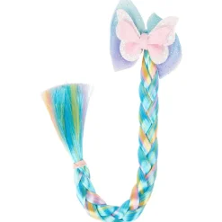 Schrunchmiez Haarclip Of -Elastiek Met Vlecht Blauw,Groen,Meerkleurig,Paars,Roze Online