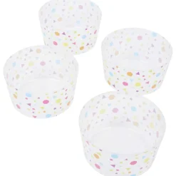 Merk Herbruikbare Party Snackbakjes Print New