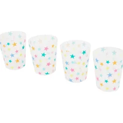 Merk Herbruikbare Partybekers Transparant,Print Sale