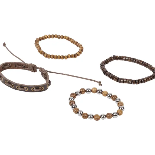 Merk Heren Armband Bruin,Zwart Clearance