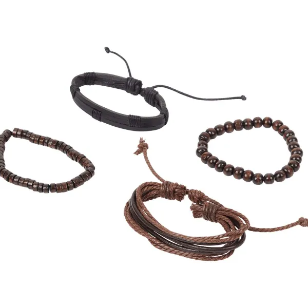 Merk Heren Armband Bruin,Zwart Clearance