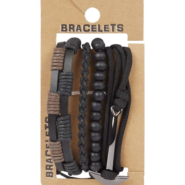 Merk Heren Armband Bruin,Zwart Clearance