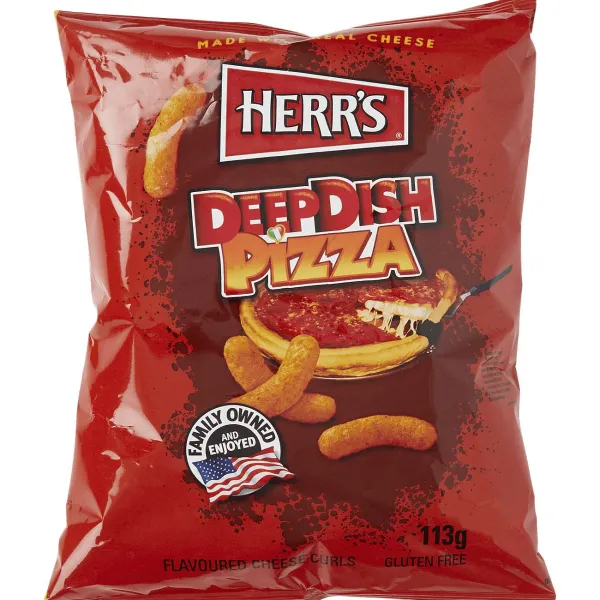 Herr's Chips Deep Dish Pizza New