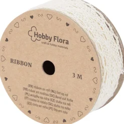 Alison & Mae Hobby Flora Lint Beige,Wit