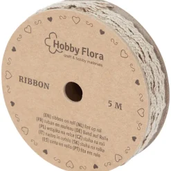 Alison & Mae Hobby Flora Lint Beige,Wit