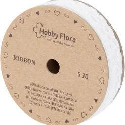 Alison & Mae Hobby Flora Lint Beige,Wit
