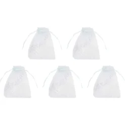 Merk Hobby Flora Organza Zakjes Blauw,Geel,Grijs,Oranje,Roze,Zwart Best