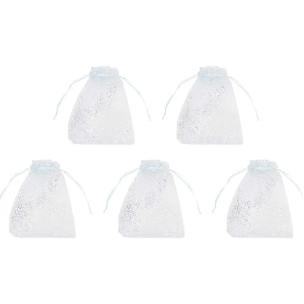 Merk Hobby Flora Organza Zakjes Blauw,Geel,Grijs,Oranje,Roze,Zwart Best