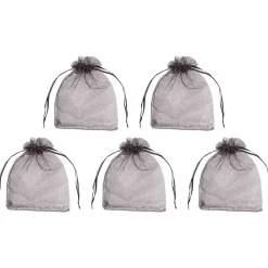 Merk Hobby Flora Organza Zakjes Blauw,Geel,Grijs,Oranje,Roze,Zwart Best