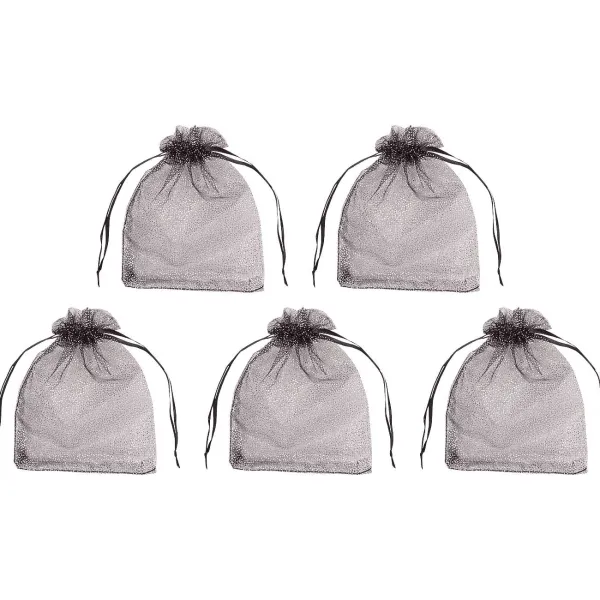 Merk Hobby Flora Organza Zakjes Blauw,Geel,Grijs,Oranje,Roze,Zwart Best