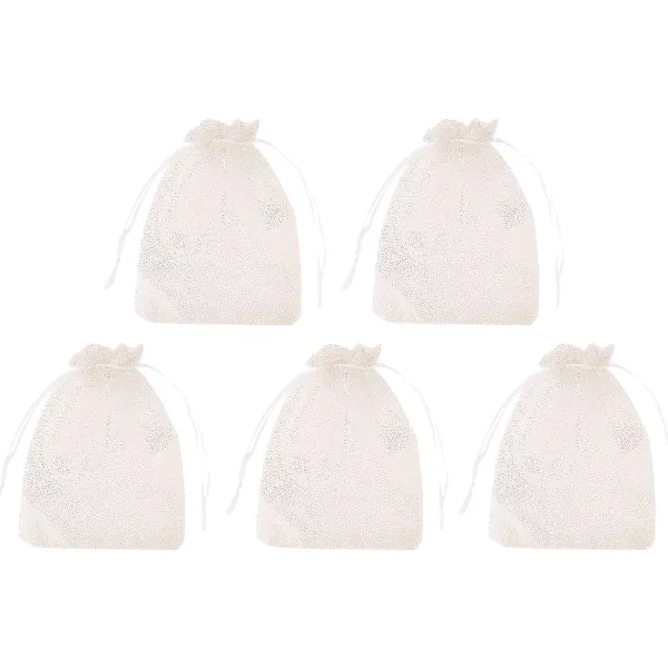 Merk Hobby Flora Organza Zakjes Blauw,Geel,Grijs,Oranje,Roze,Zwart Best