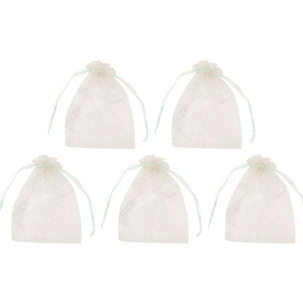 Merk Hobby Flora Organza Zakjes Blauw,Geel,Grijs,Oranje,Roze,Zwart Best