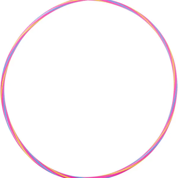 Mini Matters Hoelahoep Blauw,Geel,Roze Sale