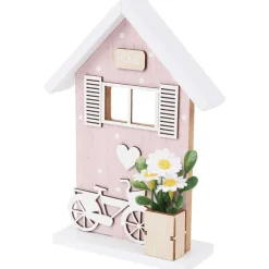 Merk Home Accents Decoratiehuisje Blauw,Groen,Roze Discount