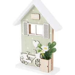 Merk Home Accents Decoratiehuisje Blauw,Groen,Roze Discount