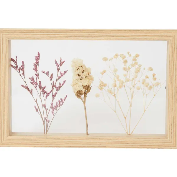 Merk Home Accents Fotolijst Met Droogbloemen Beige New