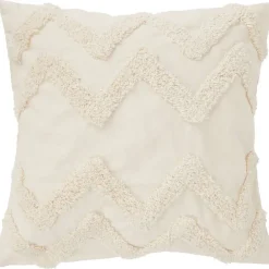 Code Maison Home Accents Getufte Kussenhoes Beige,Print Online