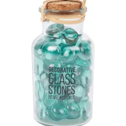 Merk Home Accents Glazen Decoratiestenen Blauw,Groen,Transparant,Zwart Discount