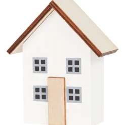 Merk Home Accents Houten Huisje Grijs,Groen,Roze,Wit Hot