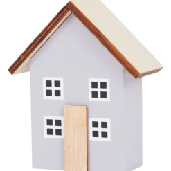 Merk Home Accents Houten Huisje Grijs,Groen,Roze,Wit Hot