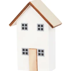 Merk Home Accents Houten Huisje Grijs,Groen,Roze,Wit Hot