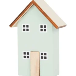 Merk Home Accents Houten Huisje Grijs,Groen,Roze,Wit Hot