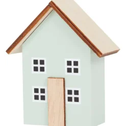 Merk Home Accents Houten Huisje Grijs,Groen,Roze,Wit Hot