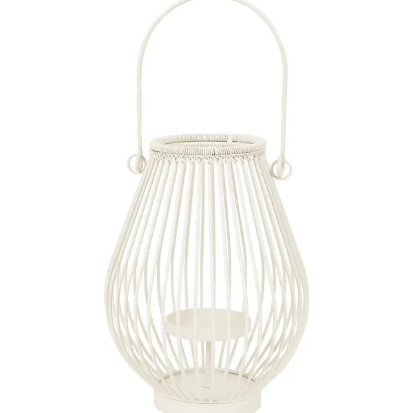 Merk Home Accents Metalen Lantaarn Zwart,Wit Best