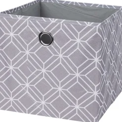 Merk Home Accents Opvouwbare Opbergmand Grijs,Groen,Wit,Zwart Discount